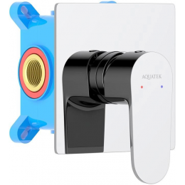 Смеситель для душа (внешняя и скрытая часть) AQUATEK AQ1266CR ОБЕРОН Смеситель для душа (внешняя и скрытая часть) AQUATEK AQ1266CR ОБЕРОН