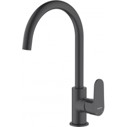 Смеситель для кухни AQUATEK, матовый черный AQ1282MB ОБЕРОН