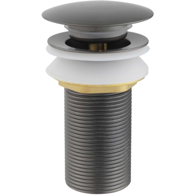 AQ6000BGM сливной набор для раковины Push-open без перелива, оружейная сталь купить с доставкой. 100% Оригинал. Гарантия!