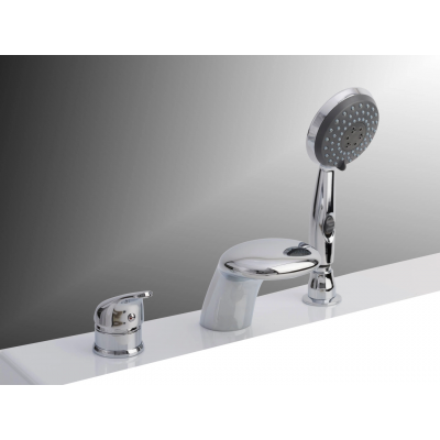 Смеситель на борт ванны Aquatek Кобра ST-0000013 хром купить с доставкой. 100% Оригинал. Гарантия!