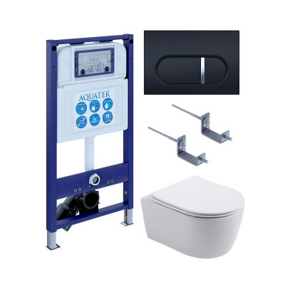 Комплект унитаз с инсталляцией, кнопкой и сиденьем SET AQUATEK ЕВРОПА New-045 4в1 безободковый купить с доставкой. 100% Оригинал. Гарантия! Комплект унитаз с инсталляцией, кнопкой и сиденьем SET AQUATEK ЕВРОПА New-045 4в1 безободковый купить с доставкой. 100% Оригинал. Гарантия!