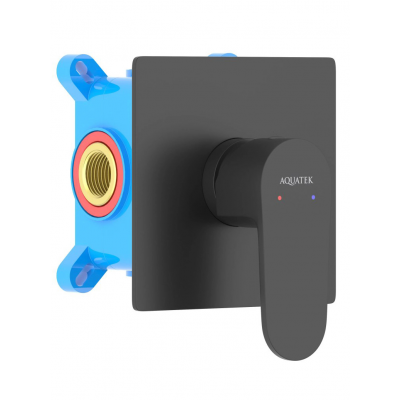 Смеситель для душа (внешняя и скрытая часть) AQUATEK, матовый черный AQ1266MB ОБЕРОН купить с доставкой. 100% Оригинал. Гарантия! Смеситель для душа (внешняя и скрытая часть) AQUATEK, матовый черный AQ1266MB ОБЕРОН купить с доставкой. 100% Оригинал. Гарантия!