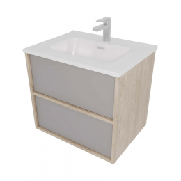 Тумба с раковиной Aquatek Либра 60 AQ66060-DO-LG серый туман Тумба с раковиной Aquatek Либра 60 AQ66060-DO-LG серый туман