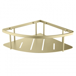 Полка для душа угловая Aquatek AQ4926BG шлифованное золото Полка для душа угловая Aquatek AQ4926BG шлифованное золото