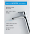 Смеситель для раковины 230, без донного клапана AQUATEK AQ1104CR БЕТТА купить с доставкой. 100% Оригинал. Гарантия!