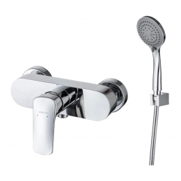 AQ1060CR ВЕГА смеситель для душа + AQ2010CR ВЕГА душевой набор