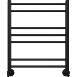 Полотенцесушитель водяной 500x600 Aquatek Поларис AQ KO0760BL черный