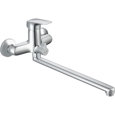 Смеситель для ванны с длинным изливом AQUATEK AQ1042CR ВЕГА купить с доставкой. 100% Оригинал. Гарантия!