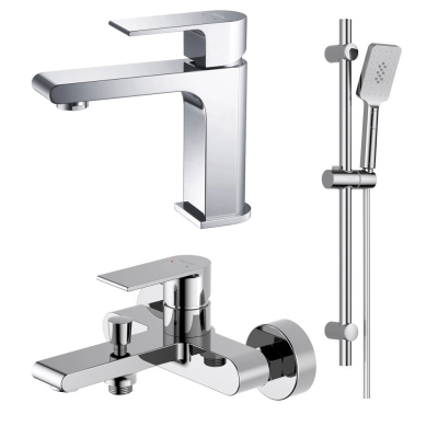 AQ1410CR ЛИРА смеситель для раковины 103, без донного клапана + AQ1440CR ЛИРА смеситель для ванны + AQ2018CR ЛИРА душевой гарнитур 3jet 65 см купить с доставкой. 100% Оригинал. Гарантия! AQ1410CR ЛИРА смеситель для раковины 103, без донного клапана + AQ1440CR ЛИРА смеситель для ванны + AQ2018CR ЛИРА душевой гарнитур 3jet 65 см купить с доставкой. 100% Оригинал. Гарантия!