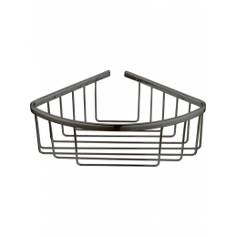 Полка для душа угловая Aquatek Вега AQ4006BGM оружейная сталь Полка для душа угловая Aquatek Вега AQ4006BGM оружейная сталь