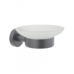 Мыльница для ванной Aquatek Вега AQ4003BGM оружейная сталь