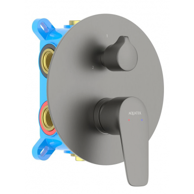 AQ1147BGM БЕТТА смеситель для ванны, 3 режима (внешняя и скрытая часть), оружейная сталь купить с доставкой. 100% Оригинал. Гарантия! AQ1147BGM БЕТТА смеситель для ванны, 3 режима (внешняя и скрытая часть), оружейная сталь купить с доставкой. 100% Оригинал. Гарантия!