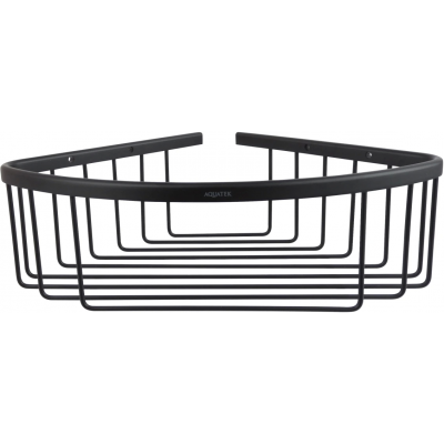 Угловая полка AQUATEK, матовый черный AQ4006MB ВЕГА купить с доставкой. 100% Оригинал. Гарантия!