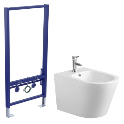 Комплект биде подвесное Aquatek Вега AQ1057-00+инсталляция Aquatek Standart 50 INSB-0000001 купить с доставкой. 100% Оригинал. Гарантия!