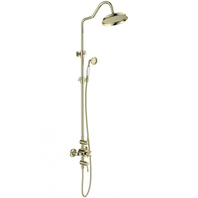 Термостатическая душевая система AQUATEK, полир. золото AQ2563PG КЛАССИК купить с доставкой. 100% Оригинал. Гарантия! Термостатическая душевая система AQUATEK, полир. золото AQ2563PG КЛАССИК купить с доставкой. 100% Оригинал. Гарантия!