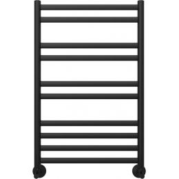 Полотенцесушитель водяной 500x800 Aquatek Оберон AQ RO1080BL черный