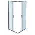 Душевой уголок Aquatek 90x90 AQ ARI KV 09020GM профиль оружейная сталь, стекло прозрачное купить с доставкой. 100% Оригинал. Гарантия!