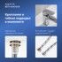 Cмеситель для раковины 97 без донного клапана AQUATEK AQ1010CR ВЕГА