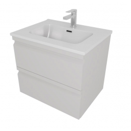 Тумба с раковиной Aquatek Вега 60 AQ77060-LG серый туман Тумба с раковиной Aquatek Вега 60 AQ77060-LG серый туман