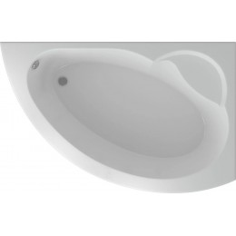 Акриловая ванна АКВАТЕК Аякс 2 170х110 AYK170-0000089 правая, без гидромассажа, с фронтальным экраном (вклеенный каркас)