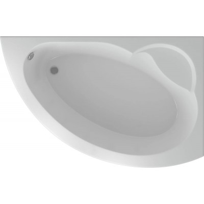 Акриловая ванна АКВАТЕК Аякс 2 170х110 AYK170-0000089 правая, без гидромассажа, с фронтальным экраном (вклеенный каркас)