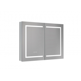 Зеркальный шкаф Aquatek 90 AQ7904-MLC хром Зеркальный шкаф Aquatek 90 AQ7904-MLC хром