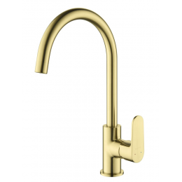 AQ1282BG ОБЕРОН смеситель для кухни, шлиф. золото AQ1282BG ОБЕРОН смеситель для кухни, шлиф. золото