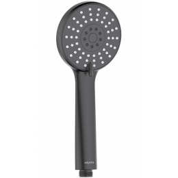 Ручной душ 100 3 jet AQUATEK, матовый черный AQ2009MB БЕТТА