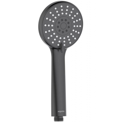 Ручной душ 100 3 jet AQUATEK, матовый черный AQ2009MB БЕТТА купить с доставкой. 100% Оригинал. Гарантия!