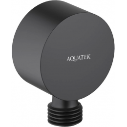 Шланговое подсоединение AQUATEK, матовый черный AQ2457MB