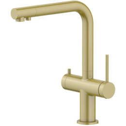AQ1385BG ЕВРОПА смеситель для кухни с подключением к фильтру питьевой воды, шлиф. золото AQ1385BG ЕВРОПА смеситель для кухни с подключением к фильтру питьевой воды, шлиф. золото