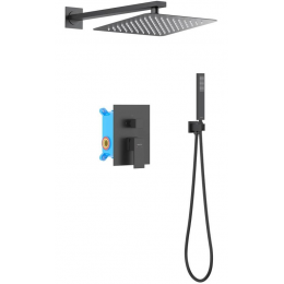 Set 3 в 1 душевой комплект AQUATEK, матовый черный AQ1672MB ЛИБРА Set 3 в 1 душевой комплект AQUATEK, матовый черный AQ1672MB ЛИБРА