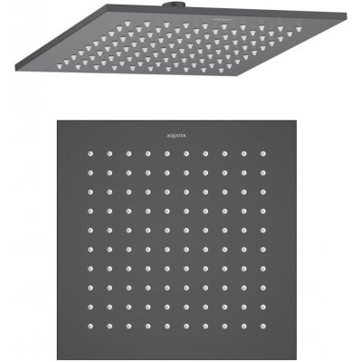 Квадратный верхний душ 250*250*7 мм AQUATEK, матовый черный AQ2076MB купить с доставкой. 100% Оригинал. Гарантия! Квадратный верхний душ 250*250*7 мм AQUATEK, матовый черный AQ2076MB купить с доставкой. 100% Оригинал. Гарантия!