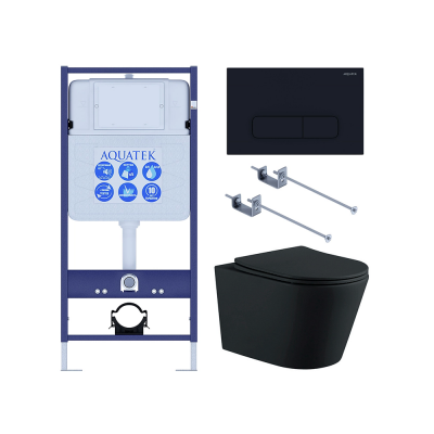 Комплект унитаз с инсталляцией, кнопкой и сиденьем Set AQUATEK ВЕГА MB-017 4в1 купить с доставкой. 100% Оригинал. Гарантия! Комплект унитаз с инсталляцией, кнопкой и сиденьем Set AQUATEK ВЕГА MB-017 4в1 купить с доставкой. 100% Оригинал. Гарантия!