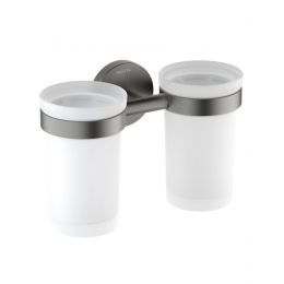 Стакан для ванной Aquatek Европа AQ4117BGM оружейная сталь Стакан для ванной Aquatek Европа AQ4117BGM оружейная сталь