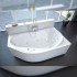 Акриловая ванна АКВАТЕК Таурус 170х100 (левая, без гидромассажа, без фронтального экрана)