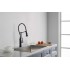 Смеситель для кухни 2jet (профессиональный) AQUATEK, матовый черный AQ1388MB ЕВРОПА