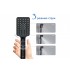 Ручной душ Select 80 3 jet AQUATEK, матовый черный AQ2005MB ЛИРА