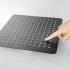 Квадратный верхний душ 300*300*2 мм AQUATEK, матовый черный AQ2074MB