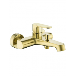 AQ1240BG ОБЕРОН смеситель для ванны, шлиф. золото