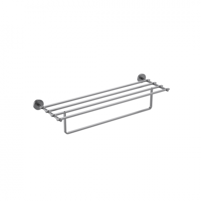 Полка для полотенец Aquatek Бетта AQ4615BGM оружейная сталь купить с доставкой. 100% Оригинал. Гарантия!