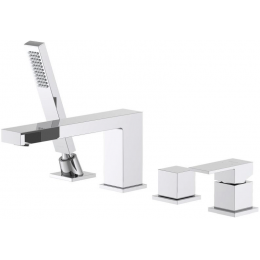 Смеситель на борт ванны на 4 отв. AQUATEK AQ1648CR ЛИБРА Смеситель на борт ванны на 4 отв. AQUATEK AQ1648CR ЛИБРА