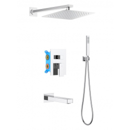 Set 4 в 1 душевой комплект AQUATEK AQ1673CR ЛИБРА Set 4 в 1 душевой комплект AQUATEK AQ1673CR ЛИБРА