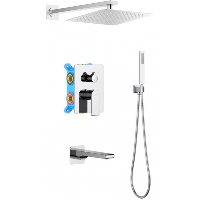 Set 4 в 1 душевой комплект AQUATEK AQ1473CR ЛИРА купить с доставкой. 100% Оригинал. Гарантия!