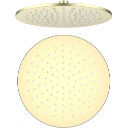 AQ2077BG круглый верхний душ 250*7 мм, шлиф. золото