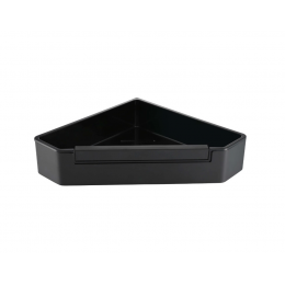 Полка для душа угловая Aquatek AQ4976MB черный со стеклоочестителем Полка для душа угловая Aquatek AQ4976MB черный со стеклоочестителем