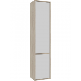 Шкаф-пенал Aquatek Либра 35 AQ60035-DO-MW белый матовый