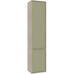 Шкаф-пенал Aquatek Либра 35 AQ60035-DO-GS шалфей зеленый
