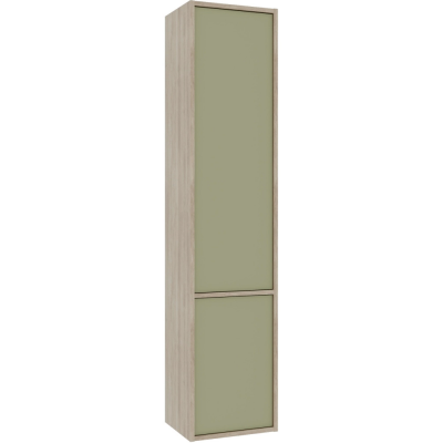 Шкаф-пенал Aquatek Либра 35 AQ60035-DO-GS шалфей зеленый купить с доставкой. 100% Оригинал. Гарантия!