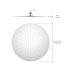 Круглый верхний душ 300*2 мм AQUATEK AQ2075CR